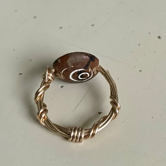 Handmade Wire Ring - Picture 3 of 3